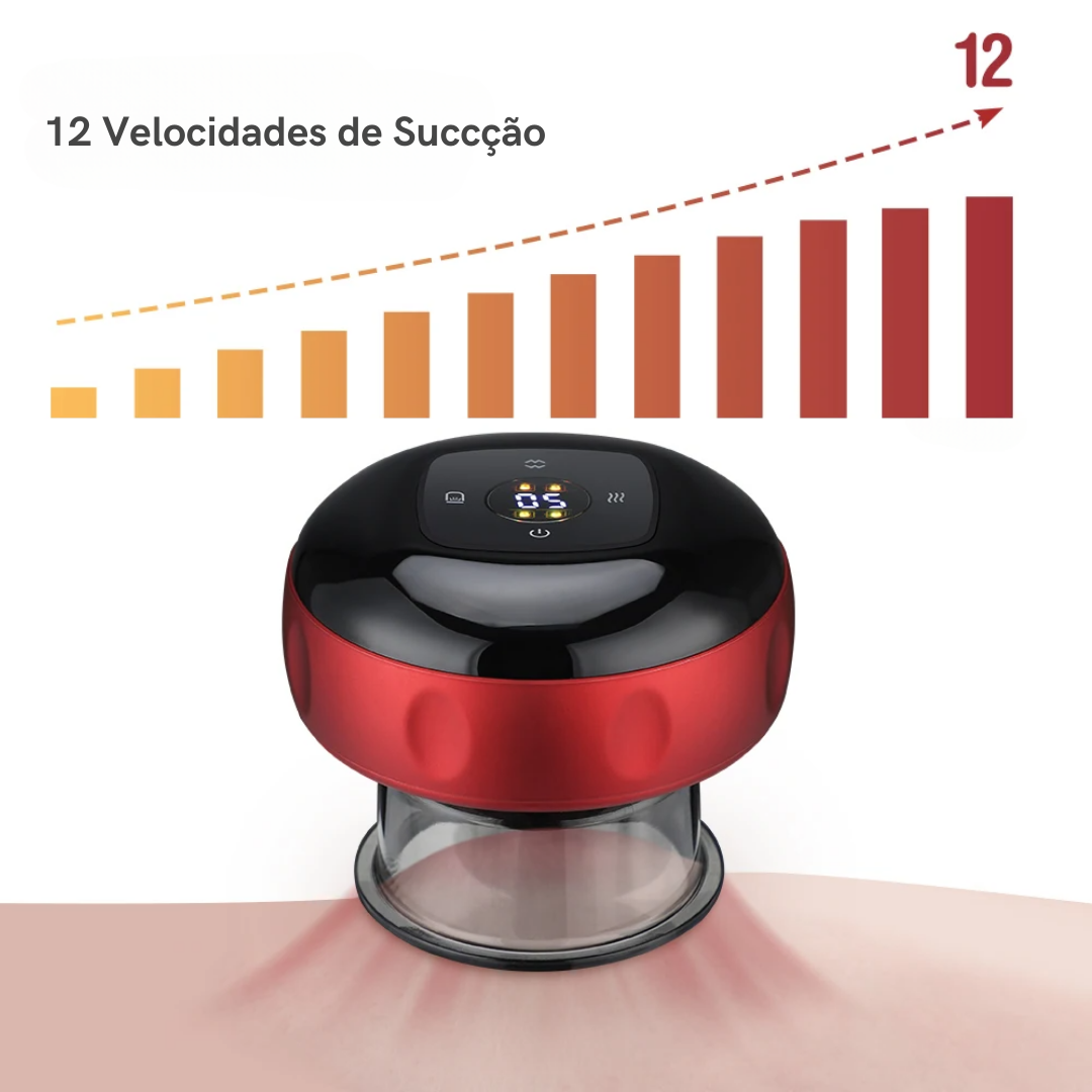 SlimSuction Pro® - Elimina Celulite - Ventosa Elétrica com Luz Vermelha! (20%OFF+FRETE GRÁTIS)