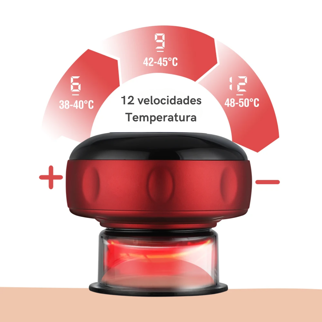 SlimSuction Pro® - Elimina Celulite - Ventosa Elétrica com Luz Vermelha! (20%OFF+FRETE GRÁTIS)