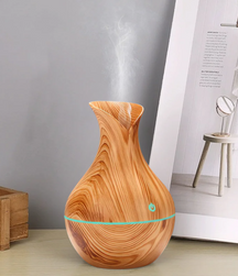 Mini Umidificador e Aromatizador HumidiWood