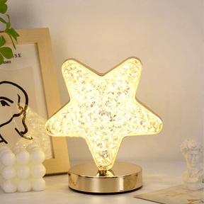 Luminária de Mesa Decorativa Lua e Estrela