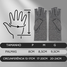 VitalHands - Luva Terapêutica de Compressão - Dores Articulares