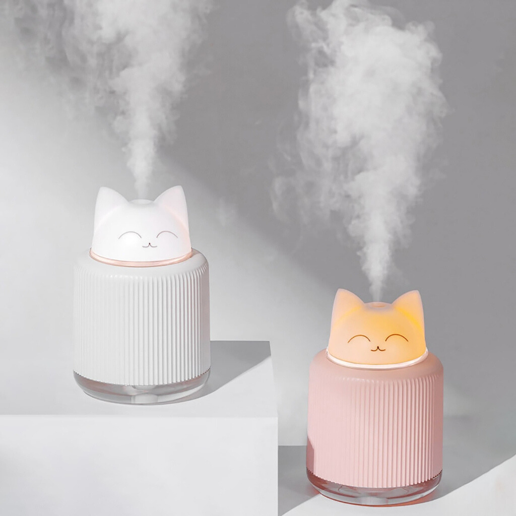 Mini Umidificador e Aromatizador de Ambientes AromiCat